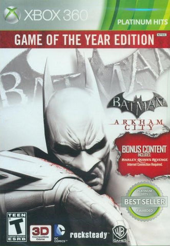 Batman: Arkham City [Game of the Year Platinum Hits]