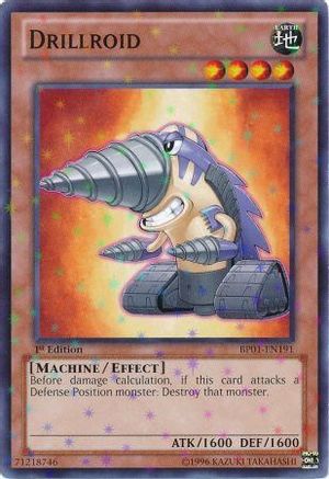 Drillroid [BP01-EN191] Starfoil Rare