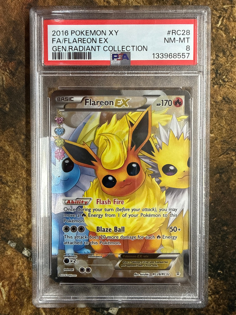 Flareon EX (RC28/RC32) [XY: Generations] - Graded