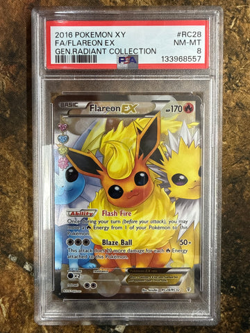 Flareon EX (RC28/RC32) [XY: Generations] - Graded