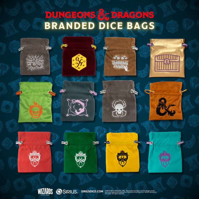 Sirius Dice: D&D Undermountain Treasure Pack Dice Sets - Waterdeep Collection