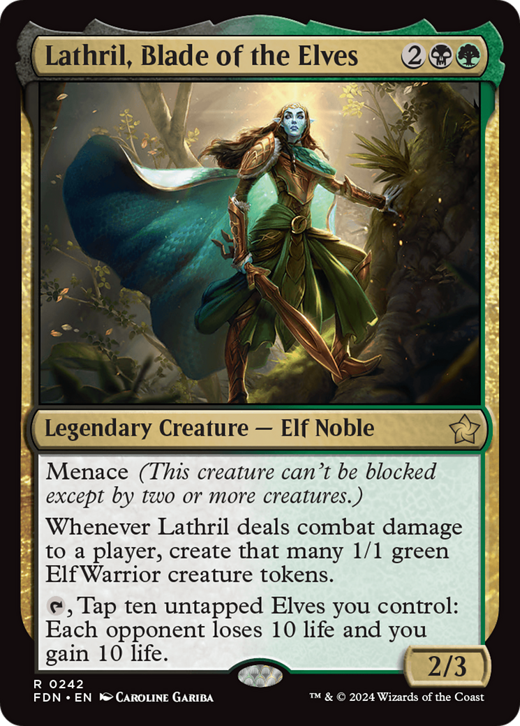 Lathril, Blade of the Elves [Foundations]