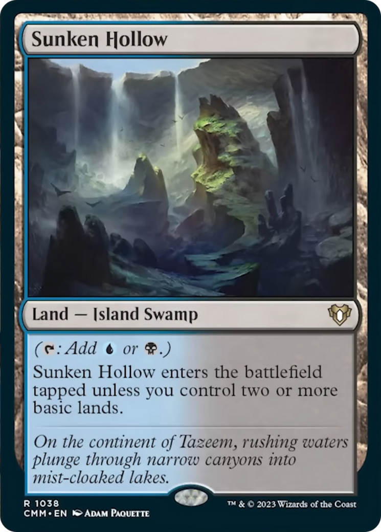 Sunken Hollow [Commander Masters]