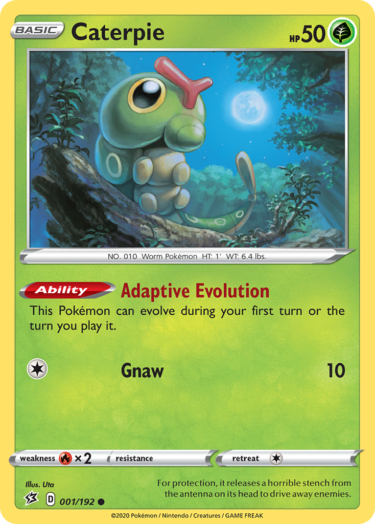 Caterpie (001/192) [Sword & Shield: Rebel Clash]