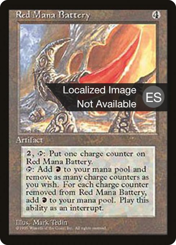 Red Mana Battery [Fourth Edition (Foreign Black Border)]