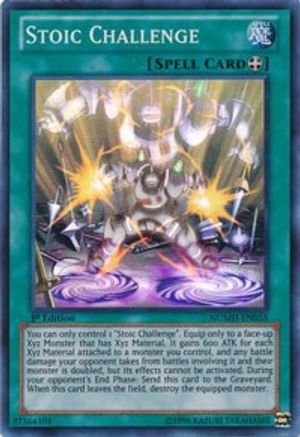 Stoic Challenge [NUMH-EN055] Super Rare