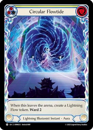 Circular Flowtide (Extended Art) (OMN033) - Omens of the Third Age Cold Foil