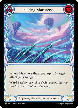 Fleeing Startbreeze (OMN037) - Omens of the Third Age