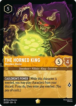 The Horned King - Merciless Master (22/204) - Attack of the Vine