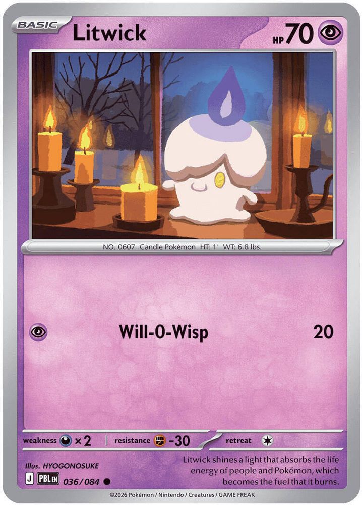 Litwick 036 ME05 Pitch Black - Common