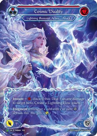 Cosmic Duality (Marvel) - FAB464 (FAB464) - Flesh and Blood: Promo Cards Cold Foil