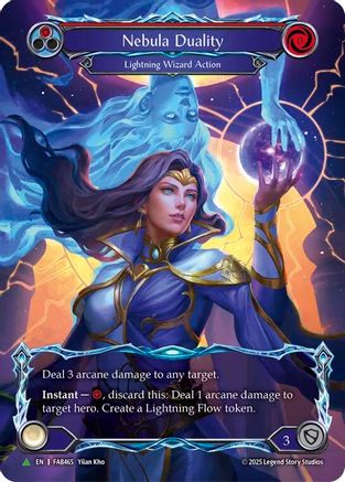 Nebula Duality (Marvel) - FAB465 (FAB465) - Flesh and Blood: Promo Cards Cold Foil