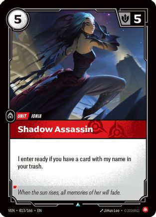 Shadow Assassin (013/166) - Vendetta  (Riftbound TCG)