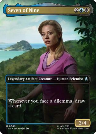 Seven of Nine (Borderless) (TRK-343) - Star Trek