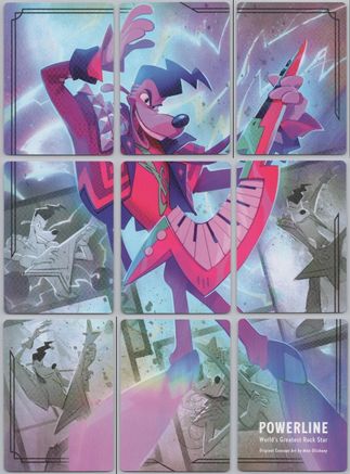 Powerline - World's Greatest Rock Star Puzzle Insert (Set of 9)  - Fabled