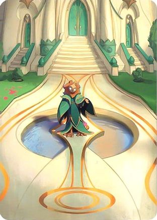 Archazia's Island Puzzle Insert (Version 1 of 2) (Bottom Middle)  - Archazias Island