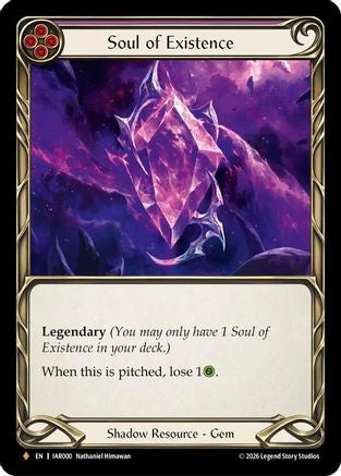 Soul of Existence (IAR000) - Usurp the Shadow Throne Rainbow Foil