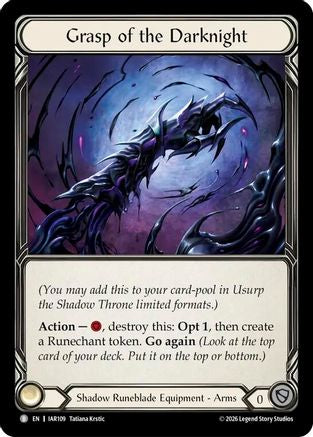 Grasp of the Darknight (IAR109) - Usurp the Shadow Throne
