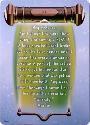 Winterspell Lore Card (2 of 9)  - Winterspell