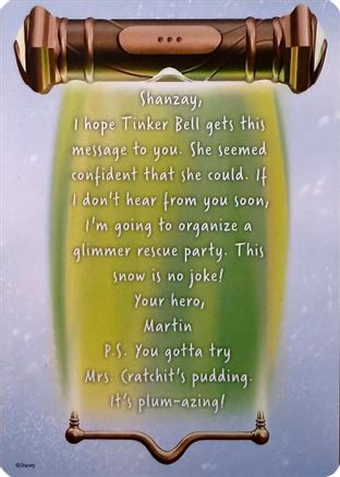 Winterspell Lore Card (3 of 9)  - Winterspell