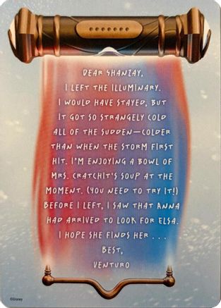 Winterspell Lore Card (7 of 9)  - Winterspell