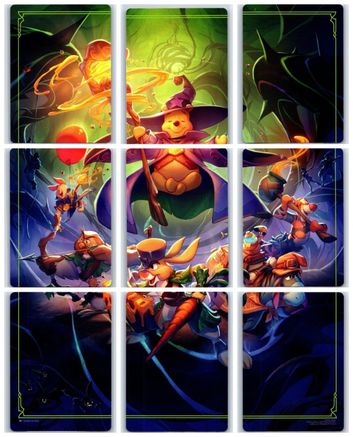 Attack of the Vine! Puzzle Insert (Set of 9)  - Attack of the Vine