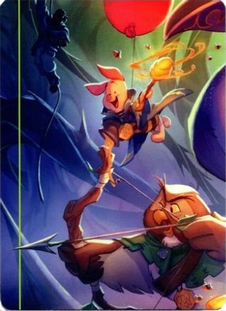 Attack of the Vine! Puzzle Insert (Middle Left)  - Attack of the Vine