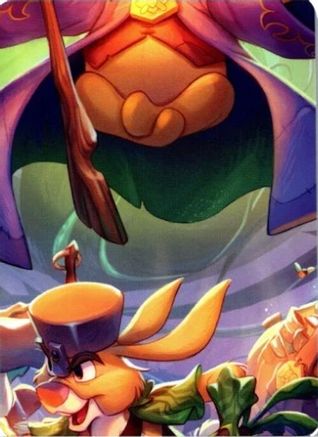 Attack of the Vine! Puzzle Insert (Middle Center)  - Attack of the Vine