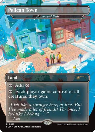 Pelican Town - Homeward Path (SLD-2811) - Secret Lair Drop Series