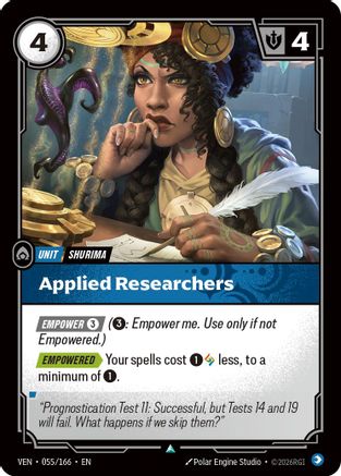 Applied Researchers (055/166) - Vendetta  (Riftbound TCG)
