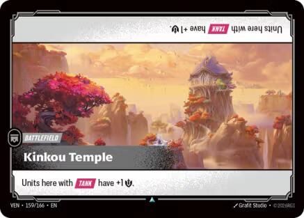 Kinkou Temple (159/166) - Vendetta  (Riftbound TCG)