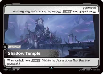 Shadow Temple (165/166) - Vendetta  (Riftbound TCG)