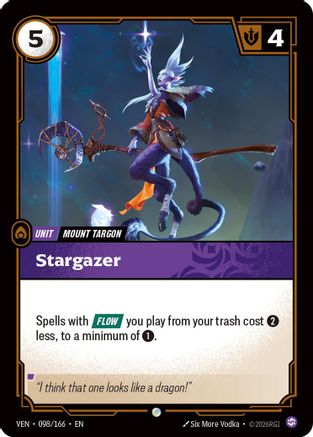 Stargazer (098/166) - Vendetta  (Riftbound TCG)