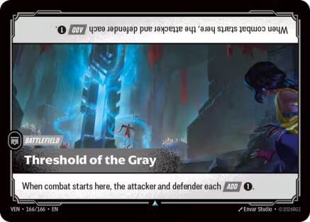 Threshold of the Gray (166/166) - Vendetta  (Riftbound TCG)
