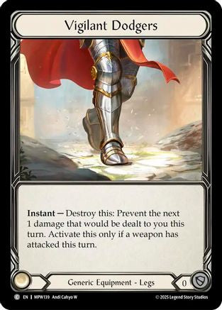 Vigilant Dodgers (MPW139) - Mastery Pack Warrior Cold Foil