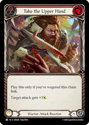 Take the Upper Hand (Red) (AOL009) - Armory Deck: Olympia, Prized Fighter