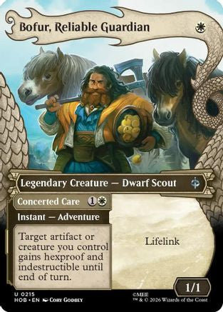 Bofur, Reliable Guardian (Showcase) (HOB-215) - The Hobbit Foil