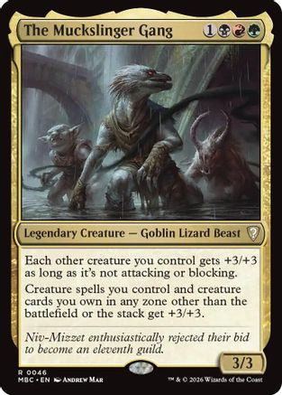 The Muckslinger Gang (-046) - Mystery Booster Commander Edition Foil