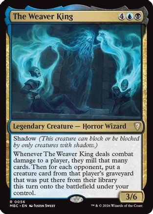 The Weaver King (-056) - Mystery Booster Commander Edition Foil