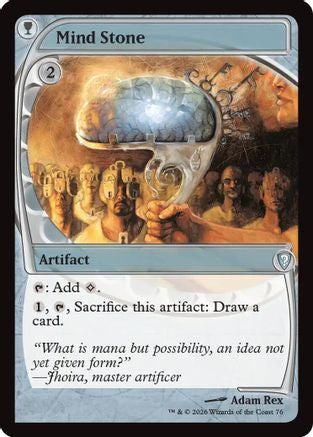 Mind Stone (Future Sight) (-076) - Mystery Booster Commander Edition Foil