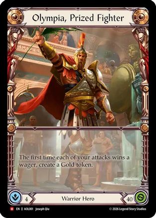Olympia, Prized Fighter (AOL001) - Armory Deck: Olympia, Prized Fighter