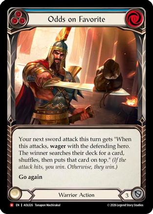 Odds on Favorite (AOL026) - Armory Deck: Olympia, Prized Fighter