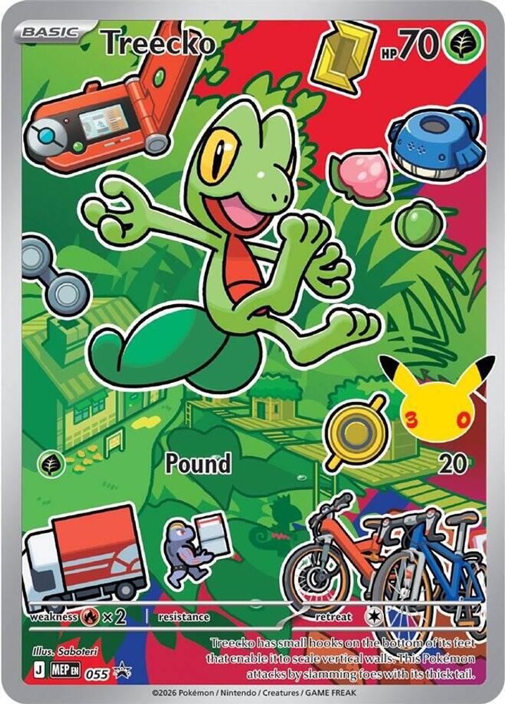 Treecko 055 - Holofoil First Partner Collection 2026 - Promo