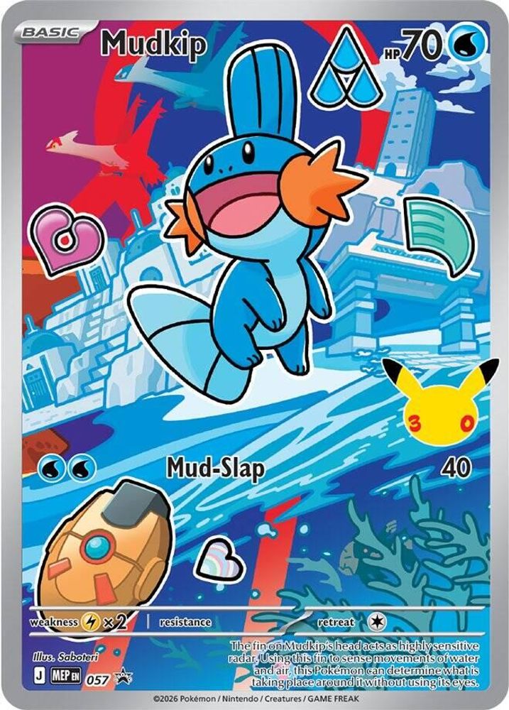 Mudkip 057 - Holofoil First Partner Collection 2026 - Promo