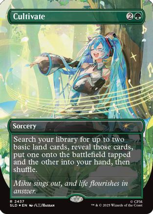 Cultivate (2437) (SLD-2437) - Secret Lair Drop Series Foil