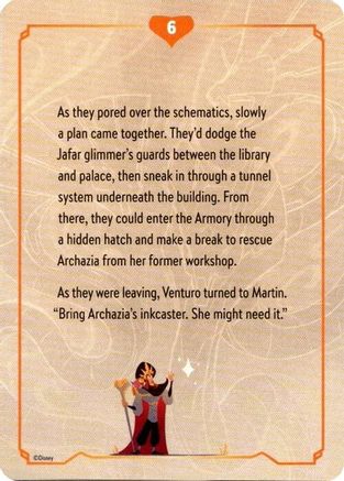 Reign of Jafar Lore Card (6 of 19)  - Reign of Jafar