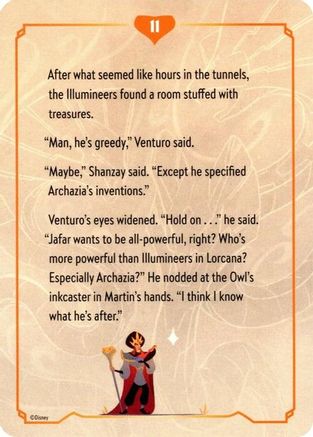 Reign of Jafar Lore Card (11 of 19)  - Reign of Jafar