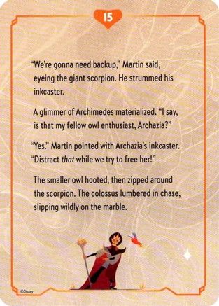 Reign of Jafar Lore Card (15 of 19)  - Reign of Jafar
