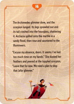 Reign of Jafar Lore Card (16 of 19)  - Reign of Jafar