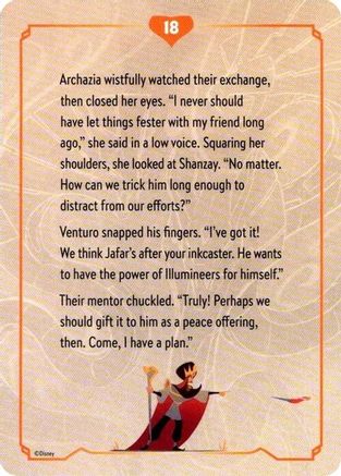 Reign of Jafar Lore Card (18 of 19)  - Reign of Jafar